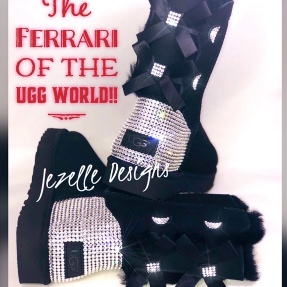Msg.2.order 💎 UGGS Custom Rhinestone Uggs Swarovski Crystal Ugg Boots - Picture 7 of 17